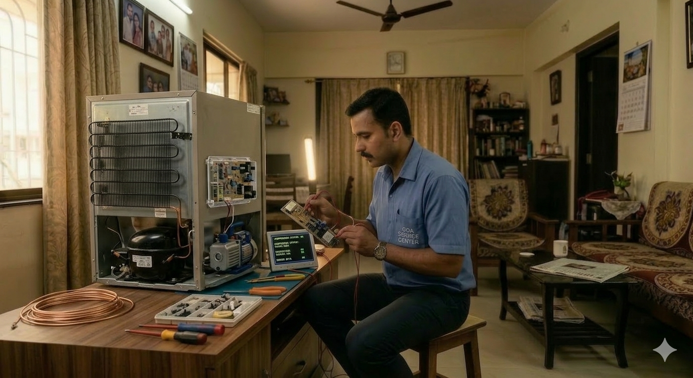 Goa Service Center, We Provide Comprehensive Repair Solutions for All Major Home Appliances, Regardless of the Brand or Model: While Many Repair Services Come and Go, Our 20-year Journey is Built on a Foundation of Technical Mastery and Customer Loyalty. We Use the Latest Technologies and Upgraded Tools to Repair the Damaged Part of the Washing Machine, Microwave Oven, Refrigerator, Ac, and Dish Washer Led/lcd Tv, Designed and Developed by Industry Leaders. In the Present Scenario, Home Appliance Repair Services is Not an Issue for the People Staying in Goa